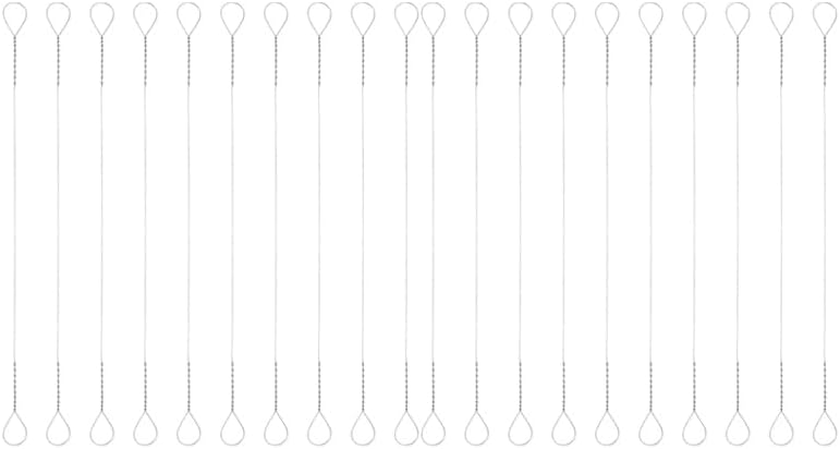 20Pcs Cheese Slicer Wire Replacement,5.7 Inches Stainless Steel Wire Cheese Slicer Kit for Block Cheese and Butter Cutting