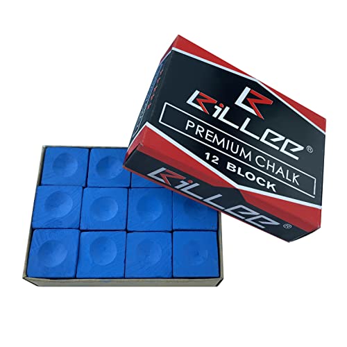 image for manqianxun 5ASpecialty Billiard Chalk Pool Cue Chalk Cubes, 12-Pack -T