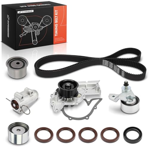 A-Premium Engine Timing Belt Kit with Water Pump Compatible with Audi A4 2002-2005, A6/A6 Quattro 2002-2004, A4 Quattro 2002-2006, 3.0L