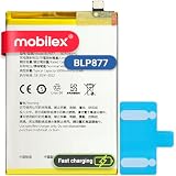 MOBILEX® Batteria BLP877 per Realme 8i / C35 / C33 / C31 / C30 / C30s / Narzo 50i Prime | 5000mAh - OEM | Ricambio interno con adesivo | Capacità originale