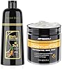 hair dye shampoo and Keratin hair mask