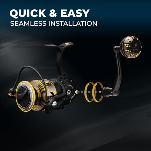 GOMEXUS Power Handle for Penn Spinfisher VI VII Slammer III IV 5500-6500,Fishing Reel Handle by GOMEXUS - Image 6