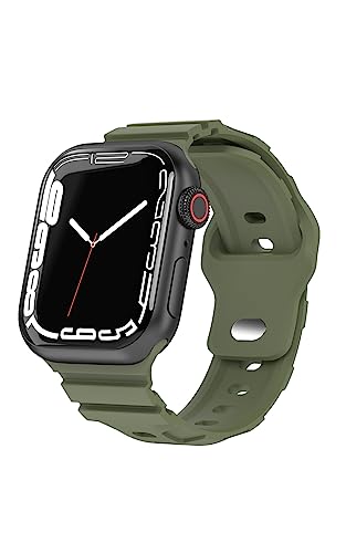 Amazon.co.jp: [AriRi] アップルウォッチ バンド シリコン ラバー G