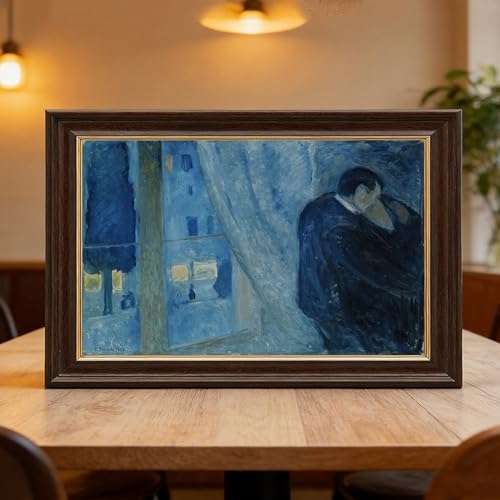 Impression sur toile Le Baiser de Munch : décoration murale pour bureau chic - 6