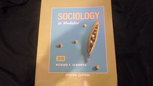 Sociology in Modules B00XIXMAZO Book Cover