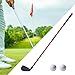 Menolana Golf Wedge Golf Chipper Club Training Comfortable Adjustable Non Slip Games Golfer Gift Lightweight Retractable Chipping Club, Red