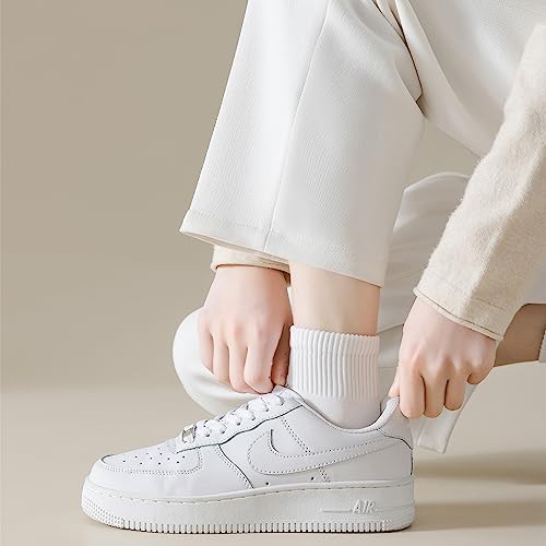 Image of MAGIARTE Womens Mini Crew Ankle Socks Athletic Casual Cotton Socks for Women
