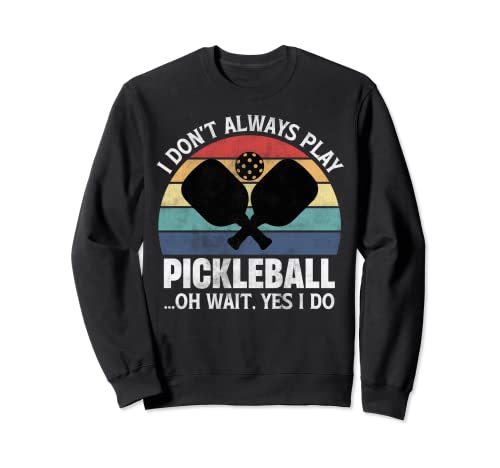 Lustiger Pickleball-Spieler-Design, Pickleball-Lehrer und Trainer Sweatshirt