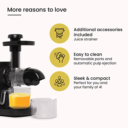Image of HESTIA APPLIANCES Nutri-Max Cold Press Slow Juicer (Commercial Series) (Nutri-Vita (Horizontal))