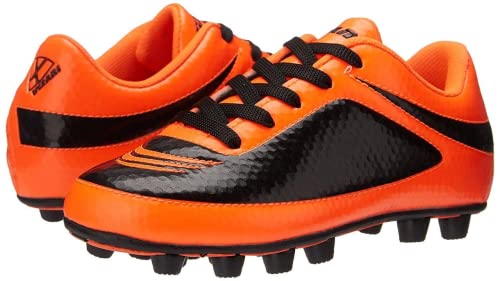 Vizari Youth/Jr Infinity Fg Soccer Cleats | Soccer Cleats Boys | Kids Soccer Cleats | Outoor Soccer Shoes Orange/Black #TOP6