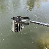 CHZDPP Telescopic Water Sampler Dipper, 5/10/20/23Ft Water Sampler for Pool, Stainless Steel Pendulum Beaker Sampler Ladle for Water Quality Inspector/Microbiologist(500ml,700cm/276n/23ft)