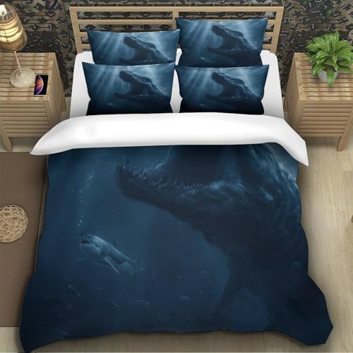 Housse de couette rouge-gorge 200x200 parure lit 3D