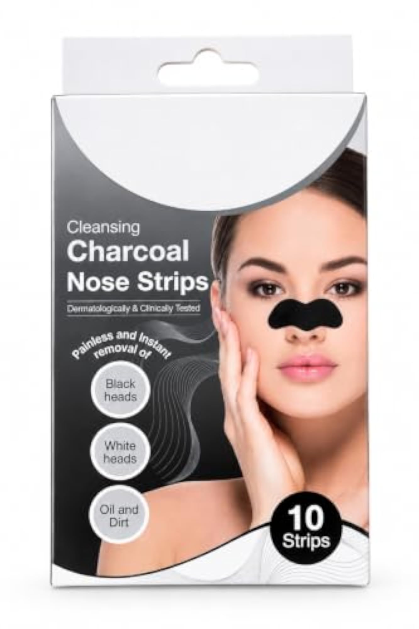 Charcoal Nose Pore Strips for Blackhead Removal