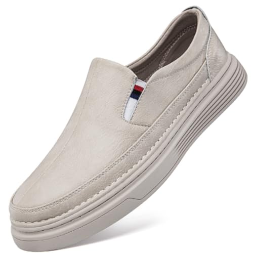 Men's Casual Skates, Men's Comfortable Walking Shoes, Lightweight Office Driving Dress Shoes