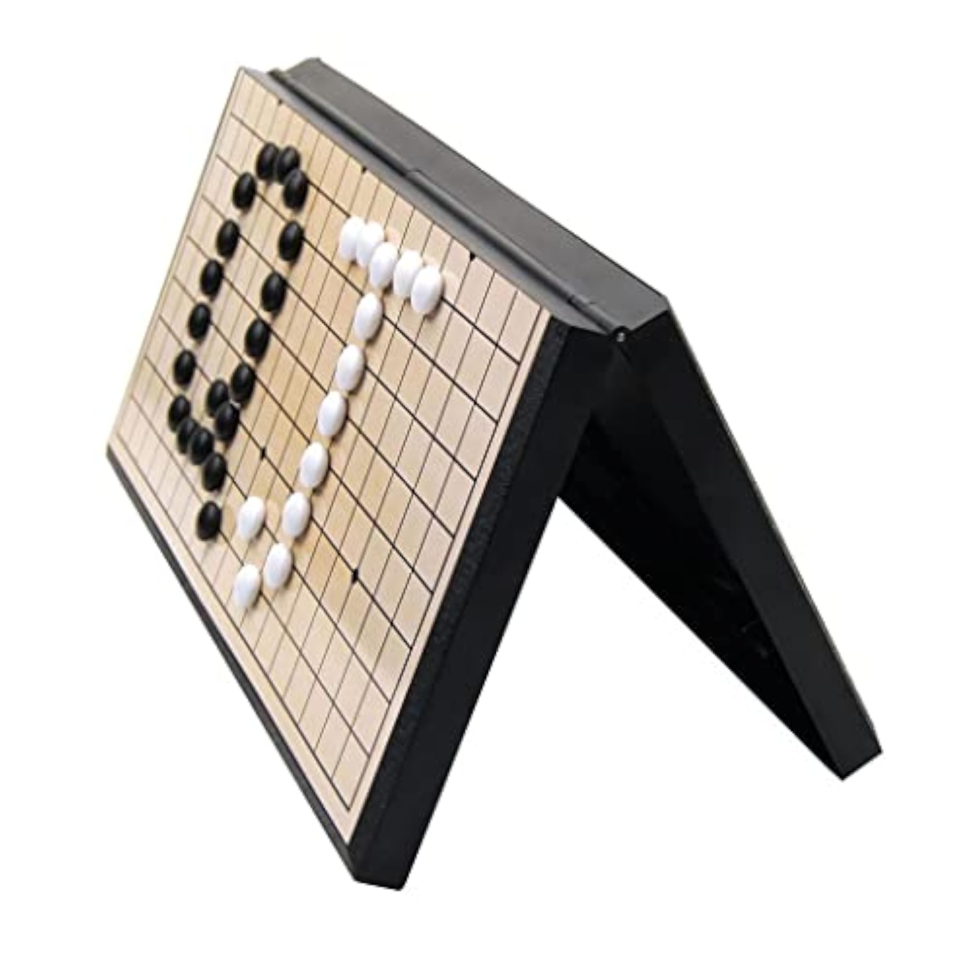 Magnetic Go Game Weiqi Chess Set with Foldable Board