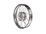 Simson Art.-Nr. 344535 Speichenrad, 1,85x16 Zoll - Stahl verchromt - S53, S83, TS/SC, hinten - Breite Felge