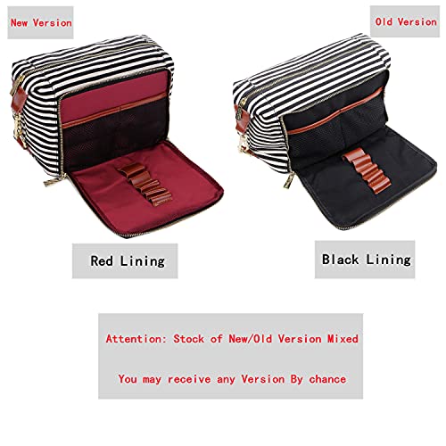 Baosha Xs-04 Canvas Travel Toiletry Bag Shaving Dopp Case Kit For Women And Ladies (Black) #TOP6