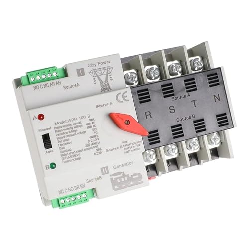 Dual power automatic transfer switch W2R commutation rapide 220V - 4