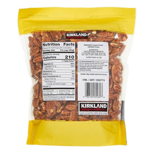 Kirkland Signature Organic PecansF