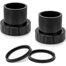 SPX3200UNKIT Union Connection Kit for Hayward Select, Pump Union Connection for Hayward Tristar, Northstar, EcoStar Pumps, SwimClear Cartridge Filter & Universal H-Series Low Nox Heater - 2 Pack