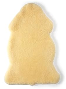 Hofbrucker Baby-Lammfell Naturform Gelb