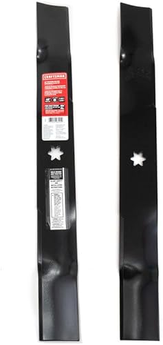 Brightmany CMXGZAM110106 - Juego de cuchillas de mantillo para cubiertas de corte de 46 pulgadas reemplaza al 942-04268 742-04268 490-110-M106