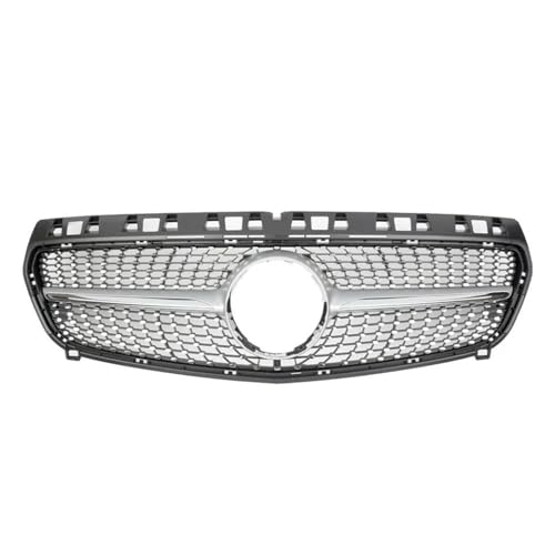 Grille avant de voiture diamant argent pour Benz W176 2013-2015