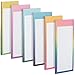Juvale 12 Pack Magnetic Notepads for Refrigerator, Grocery List, To Do List NotePad - Magnetic Sheet with Watercolor Designs - 60 Lined Sheets Each (3.5 x 9 Inch)