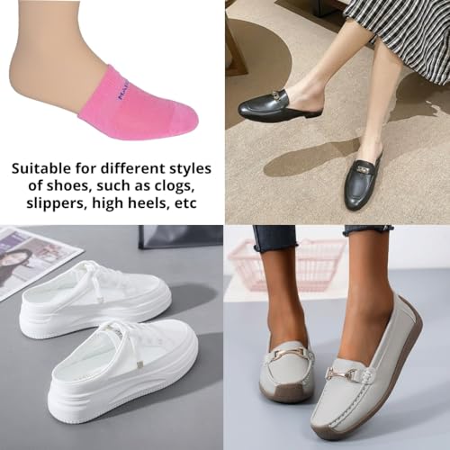MABUA Anti-Slip Breathable Half Socks, Pairs4