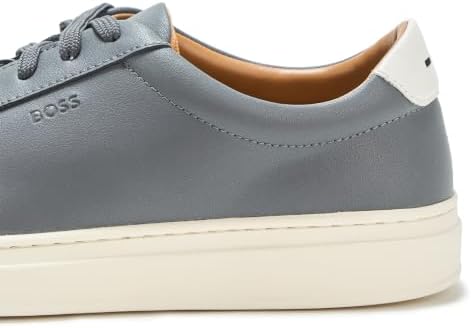 BOSS, Kieran Cupsole Dress Sneaker, Charcoal Smoke, 7 - 3
