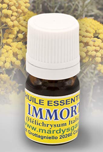 Huile essentielle d'immortelle Biologique 3 ml, origine Corse (Hélichrysum Italicum) LIVRAISON OFFERTE