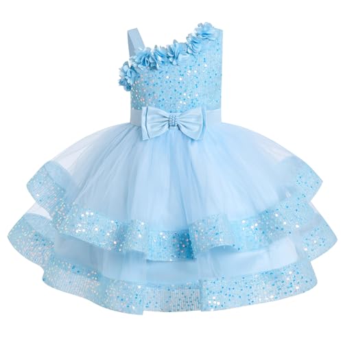 Vestidos de tul tipo poncho para niñas ABEHIK sin mangas para fiesta de boda