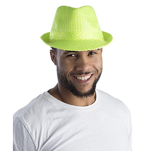 Dress Up America Sombrero de Fieltro con Lentejuelas Adult