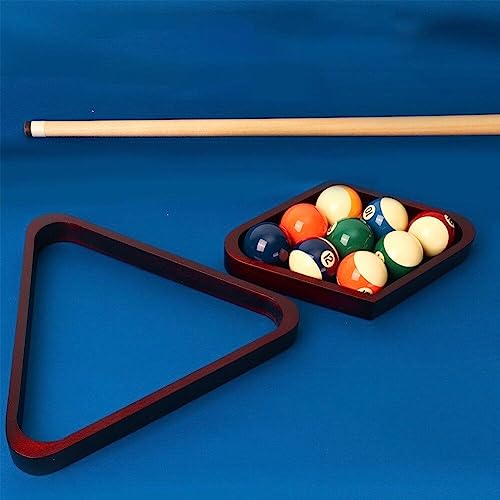 Rack à billes de billard en bois triangle rigide pour éviter les casses ratées