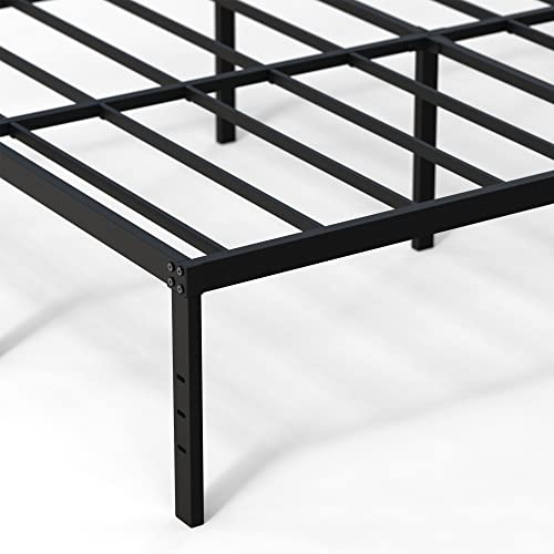 Diaoutro 18 Inch Full Size Bed Frame Heavy Duty Metal Platform No Box Spring Needed, Maximum Storage, Easy Assembly, Noise Free, Black #TOP7