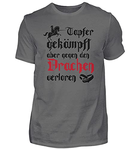 T-Shirt JGA Homme Gris Small - Haut de Gamme pour Fête Prénuptiale