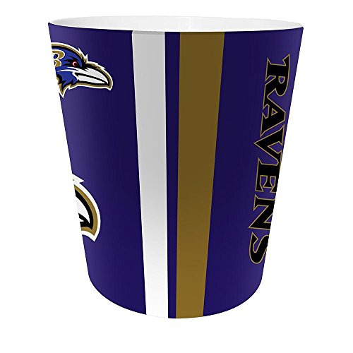 The Northwest Company Baltimore Ravens Bathroom Wastebasket