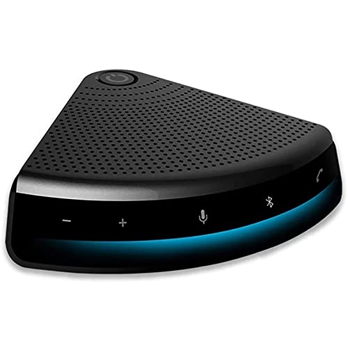 Conferência Microfone Bluetooth5.0 SpeakerPhone, 360 ° Pickup De Voz, Duplex Completo Inteligente Ds