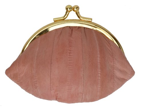 Eelskin véritable cuir souple petit sac à main rose taille unique Marshal pour femme