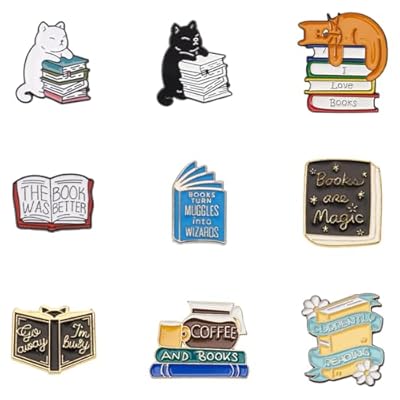 HOBBIESAY Broche de gato de dibujos animados con diseño de gatos blancos y negros, broches esmaltados de aleación para bolsos, chaquetas, mochilas, ropa, S, Aleación y esmalte | Ya disponible en tu tienda friki favorita! En mundofriki.es!