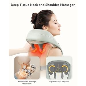 Snailaxcordlessneckshouldermassagerwithheat4ddeeptissuekneadingshiatsubackmassagerpillowforneckshoulderchristmasgiftsformenwomen Urban Country Home Decor Snailax cordless neck shoulder massager with heat 4d deep tissue kneading shiatsu back massager pillow for neck shoulder christmas gifts for men women urban country home decor