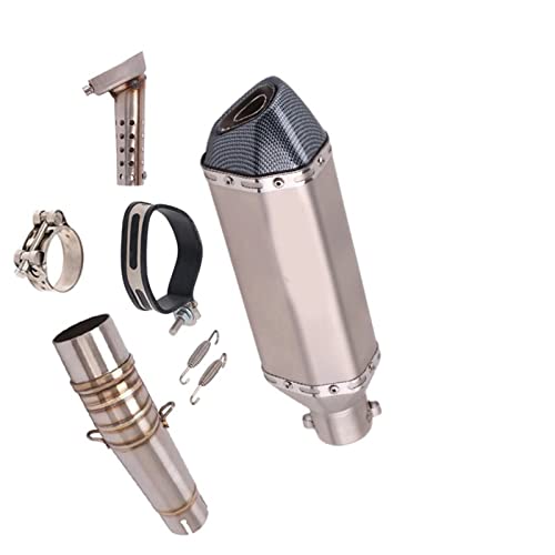 オートバイの排気マフラー修正されたエスケープモト 51 ミリメートルミドルリンクパイプスリップオンに適合するNC700 NC700X NC750 NC750X NC750S