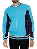 FILA Herren Settanta Baseball Track Jacke, Blau, XL