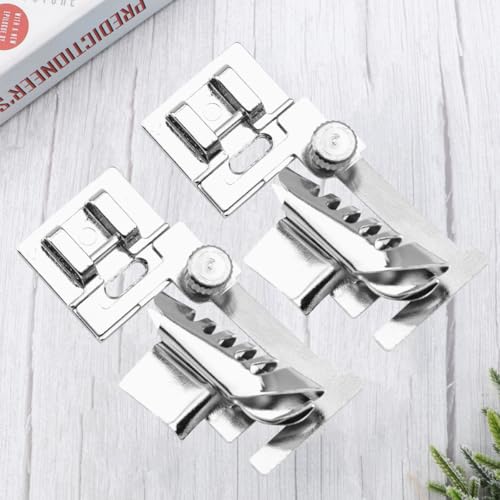 Set 2 Piezas Pies para Máquina de Coser Metal Luxshiny miniatura 7