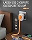 TESSAN 2er Pack USA Adapter Steckdose, 3 in 1 Reiseadapter Kanada mit USB C und USB A, Adapter USA Deutschland Stecker 1250W, Steckdosenadapter Mexiko für Kanada, Stromadapter Thailand Philippinen