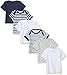 Produktbild Care Baby-Jungen T-Shirt im 6er Pack, Blau (Dark Navy 778), Herstellergröße: 74, 6er-Pack