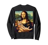 Photo Gallery monna lisa holding cat ritratto arte pittura kitty cat mom felpa Photo Gallery monna lisa holding cat ritratto arte pittura kitty cat mom felpa