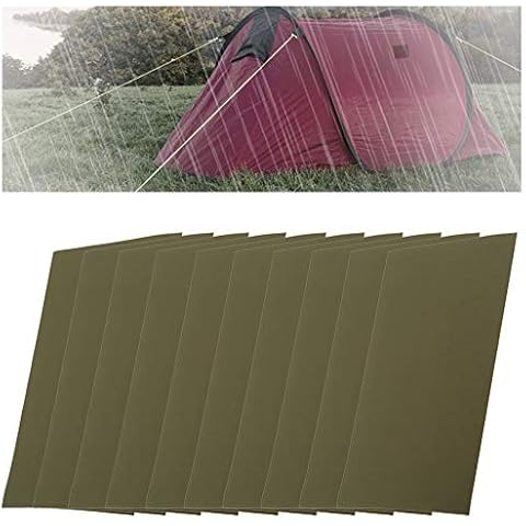 Mirrwin Parche de Reparación Autoadhesivo para Carpas y Toldos Cover