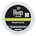 Peet's Coffee K-Cup Decaf House Blend, 10 Count (Pack of 6)