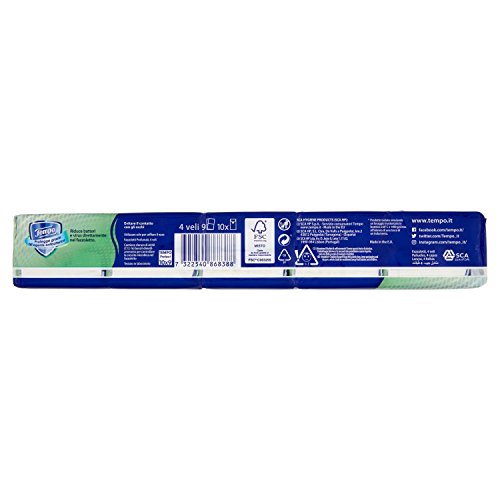 Tempo Fazzoletti Antibacteriële bescherming, 4 lagen, 10 verpakkingen - Image 7